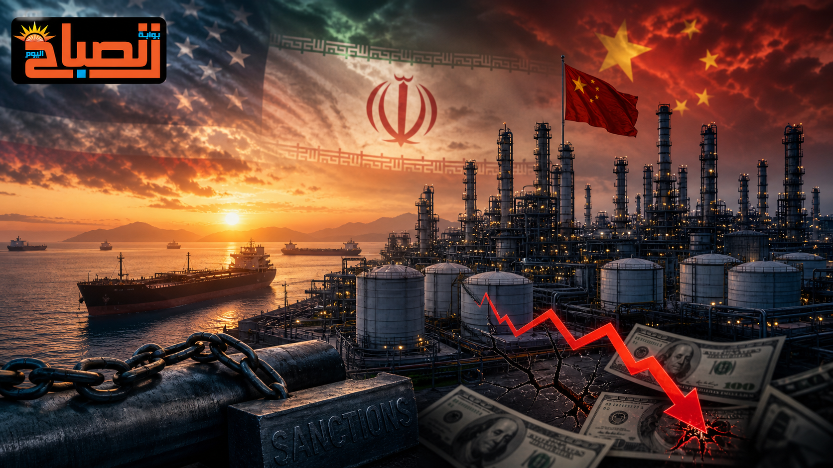 ضغط ترامب على نفط إيران.. كيف تحاول أمريكا كبح الطموح الصيني بالعقوبات؟